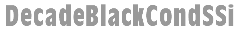 DecadeBlackCondSSi