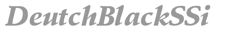 DeutchBlackSSi