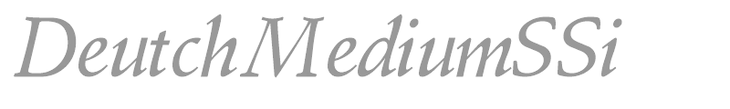 DeutchMediumSSi