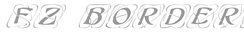 FZ BORDERS 11 ITALIC