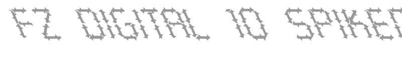 FZ DIGITAL 10 SPIKED LEFTY