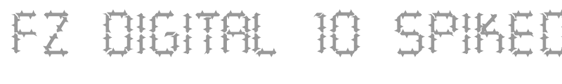 FZ DIGITAL 10 SPIKED