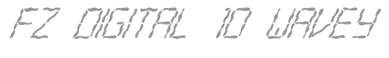 FZ DIGITAL 10 WAVEY ITALIC