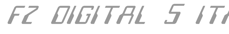FZ DIGITAL 5 ITALIC