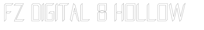 FZ DIGITAL 8 HOLLOW
