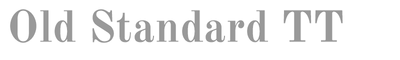 Old Standard