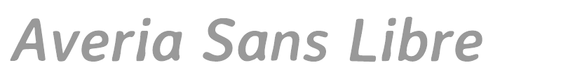 Averia Sans Libre