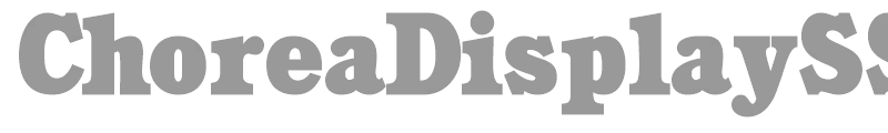 ChoreaDisplaySSi