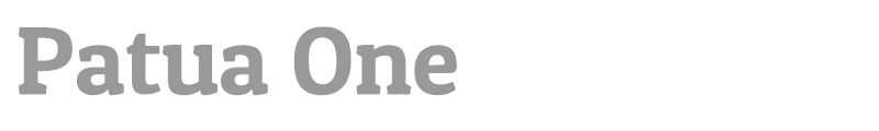 Patua One