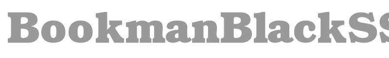 BookmanBlackSSi