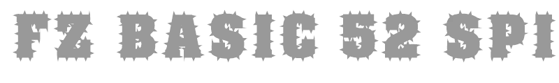 FZ BASIC 52 SPIKED