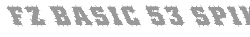FZ BASIC 53 SPIKED LEFTY