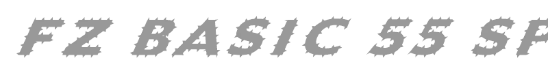FZ BASIC 55 SPIKED ITALIC