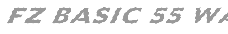 FZ BASIC 55 WAVEY ITALIC