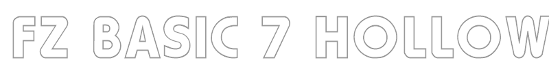 FZ BASIC 7 HOLLOW