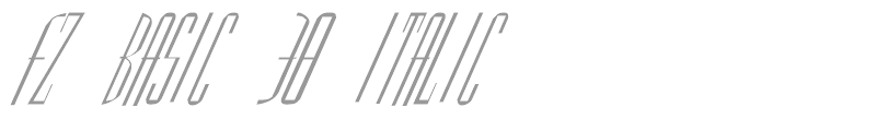 FZ BASIC 38 ITALIC