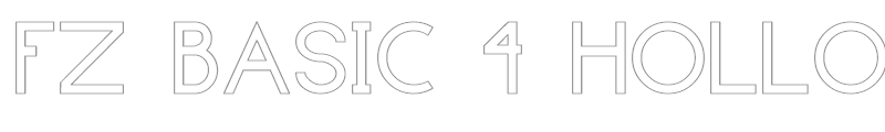 FZ BASIC 4 HOLLOW