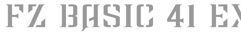 FZ BASIC 41 EX