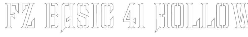 FZ BASIC 41 HOLLOW