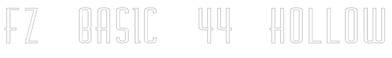 FZ BASIC 44 HOLLOW