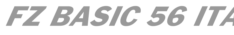 FZ BASIC 56 ITALIC