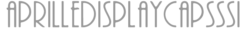 AprilleDisplayCapsSSi