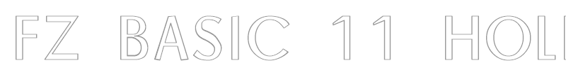 FZ BASIC 11 HOLLOW