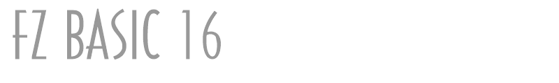FZ BASIC 16