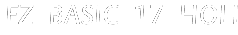 FZ BASIC 17 HOLLOW
