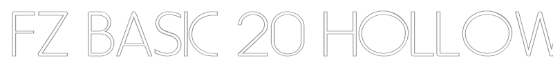 FZ BASIC 20 HOLLOW