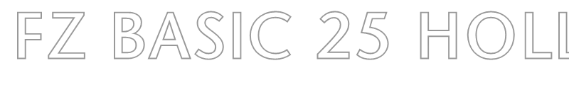 FZ BASIC 25 HOLLOW