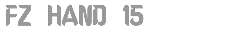 FZ HAND 15