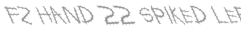 FZ HAND 22 SPIKED LEFTY