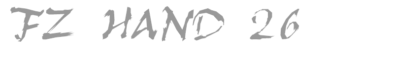FZ HAND 26