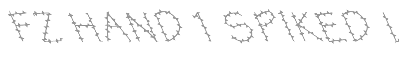 FZ HAND 1 SPIKED LEFTY