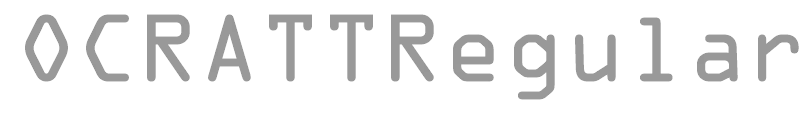 OCRATTRegular