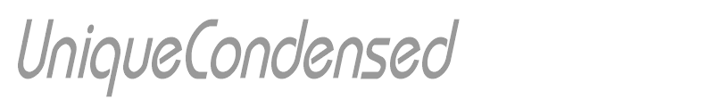 UniqueCondensed