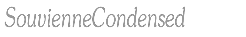SouvienneCondensed