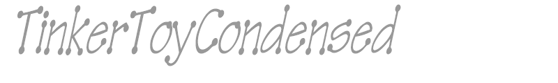 TinkerToyCondensed