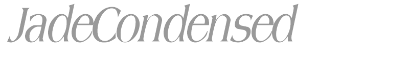 JadeCondensed