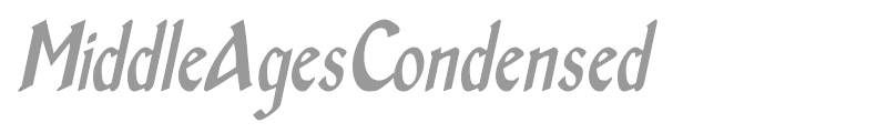 MiddleAgesCondensed