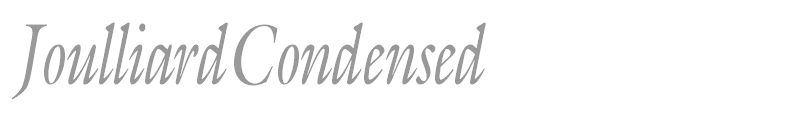 JoulliardCondensed