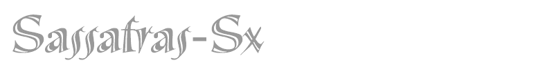 Sassafras-Sx