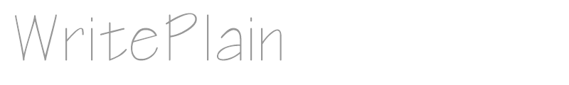 WritePlain