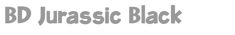 BD Jurassic Black