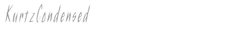 KurtzCondensed