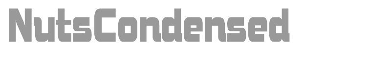NutsCondensed