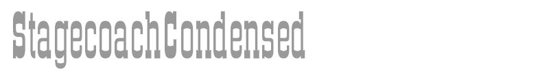 StagecoachCondensed