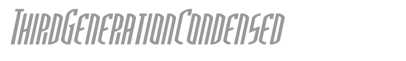 ThirdGenerationCondensed