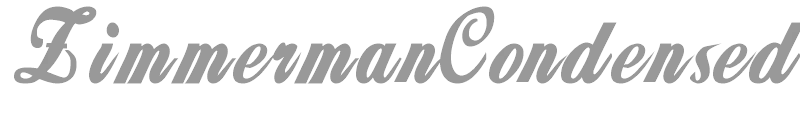 ZimmermanCondensed